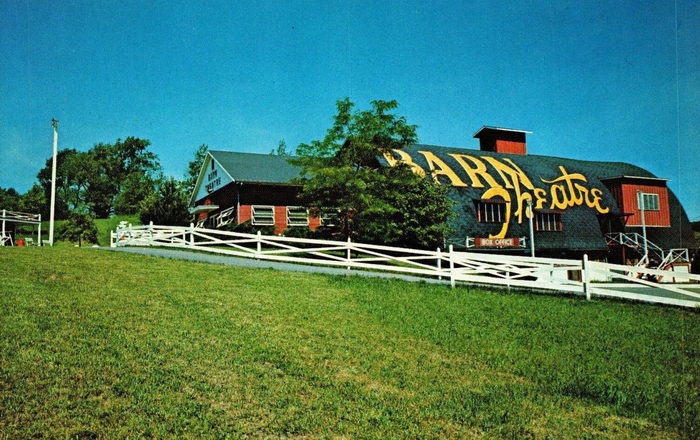 Barn Theatre School  - Post Card View (newer photo)